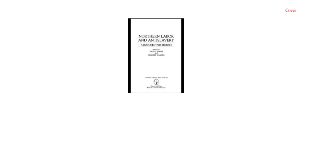Northern Labor and Antislavery A Documentary History 1st Edition â€“ PDF/EPUB Version Downloadable