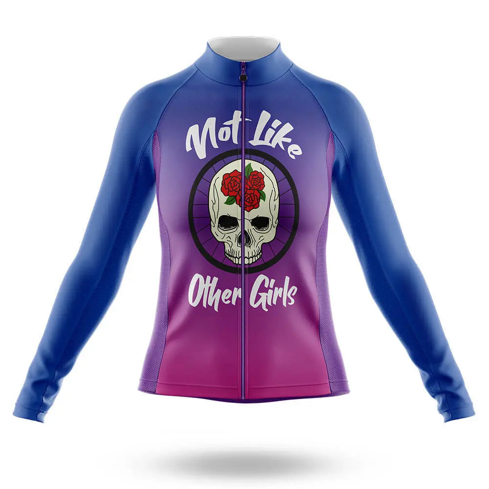 Not Like Other Girls - Women's Cycling Long Sleeve Jersey