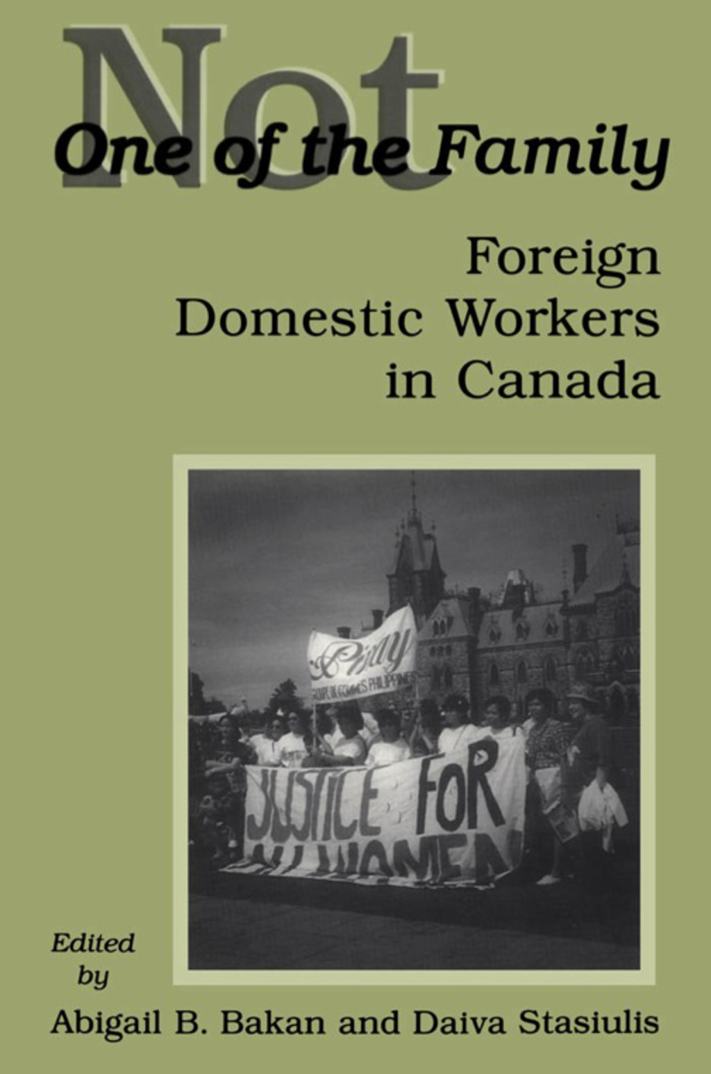 Not One of the Family Foreign Domestic Workers in Canada 1st Edition â€“ PDF/EPUB Version Downloadable
