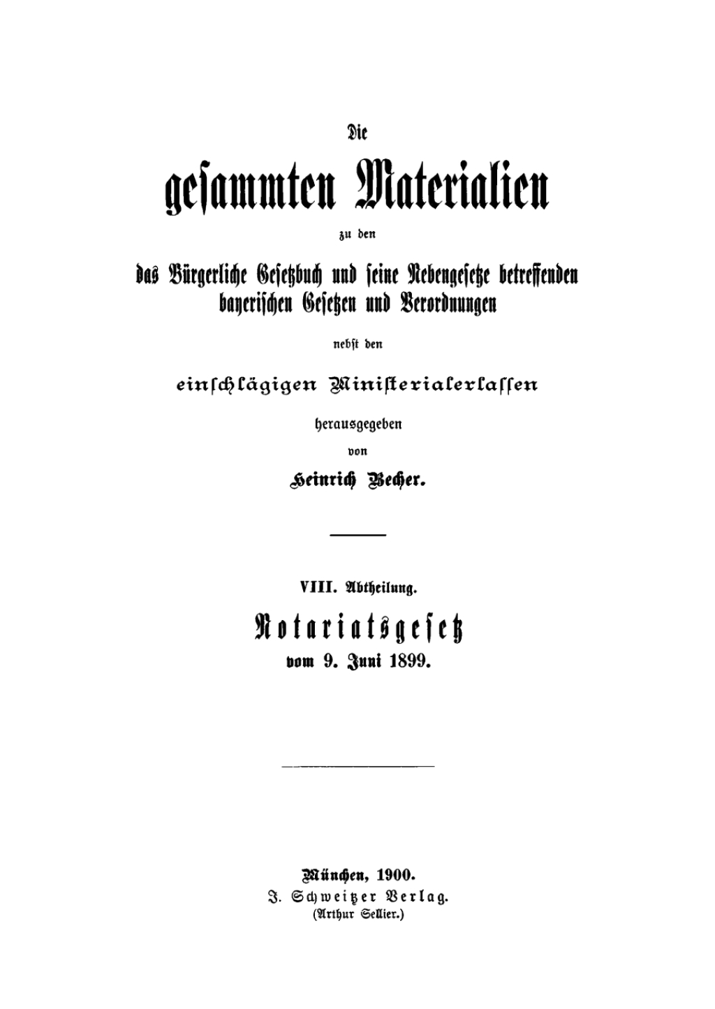 Notariatsgesetze vom 9. Juni 1899 1st Edition â€“ PDF/EPUB Version Downloadable