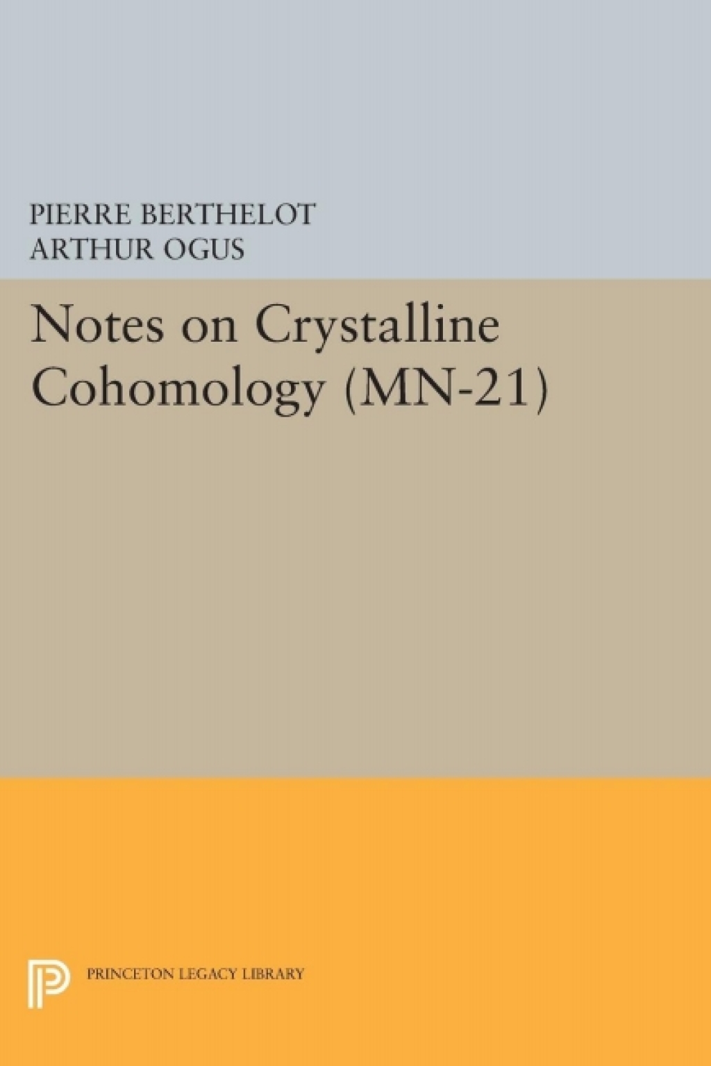 Notes on Crystalline Cohomology  â€“ PDF/EPUB Version Downloadable