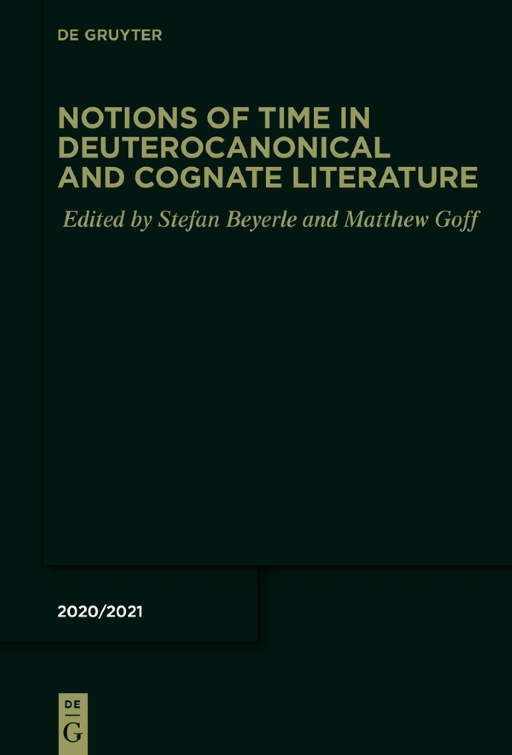 Notions of Time in Deuterocanonical and Cognate Literature 1st Edition â€“ PDF/EPUB Version Downloadable
