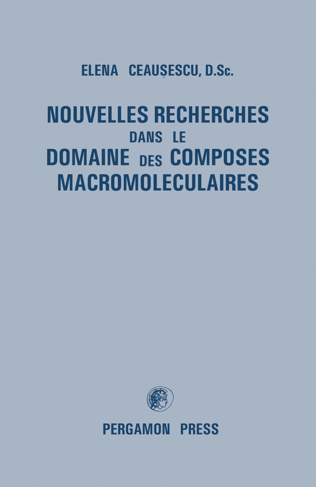 Nouvelles Recherches dans le Domaine des Composes Macromoleculaires  â€“ PDF/EPUB Version Downloadable