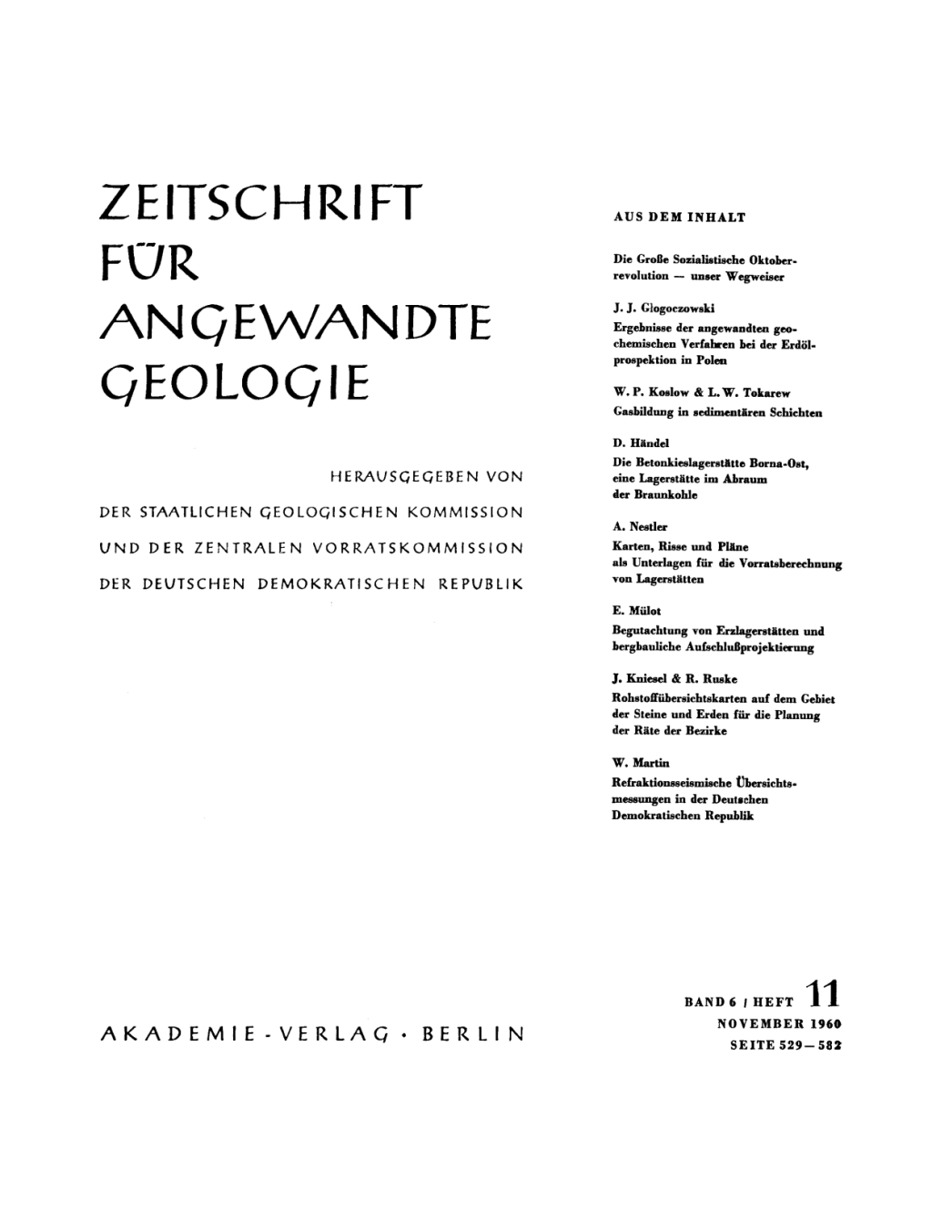 November 1960 1st Edition â€“ PDF/EPUB Version Downloadable