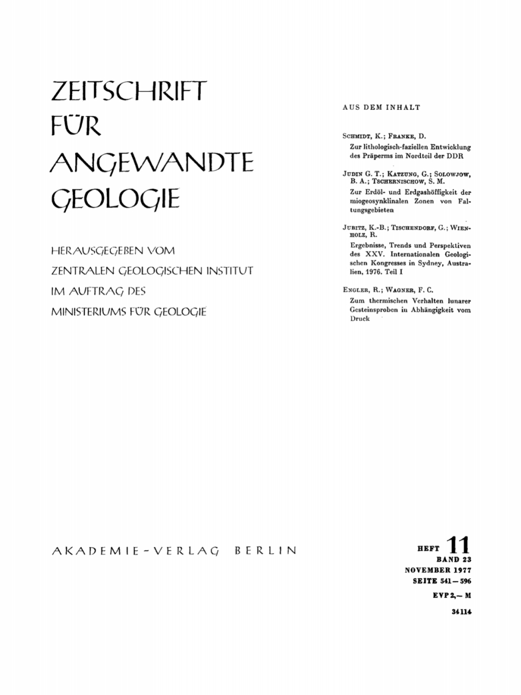 November 1977 1st Edition – PDF/EPUB Version Downloadable