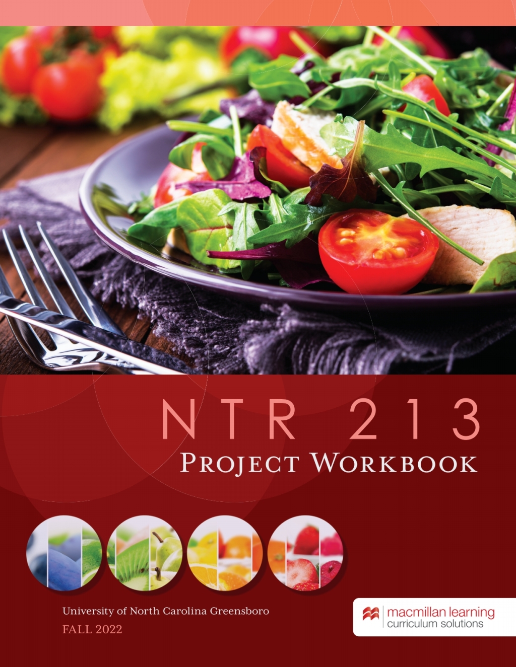 NTR 213 Project Workbook - University of North Carolina Greensboro - (PDF/EPUB Version)