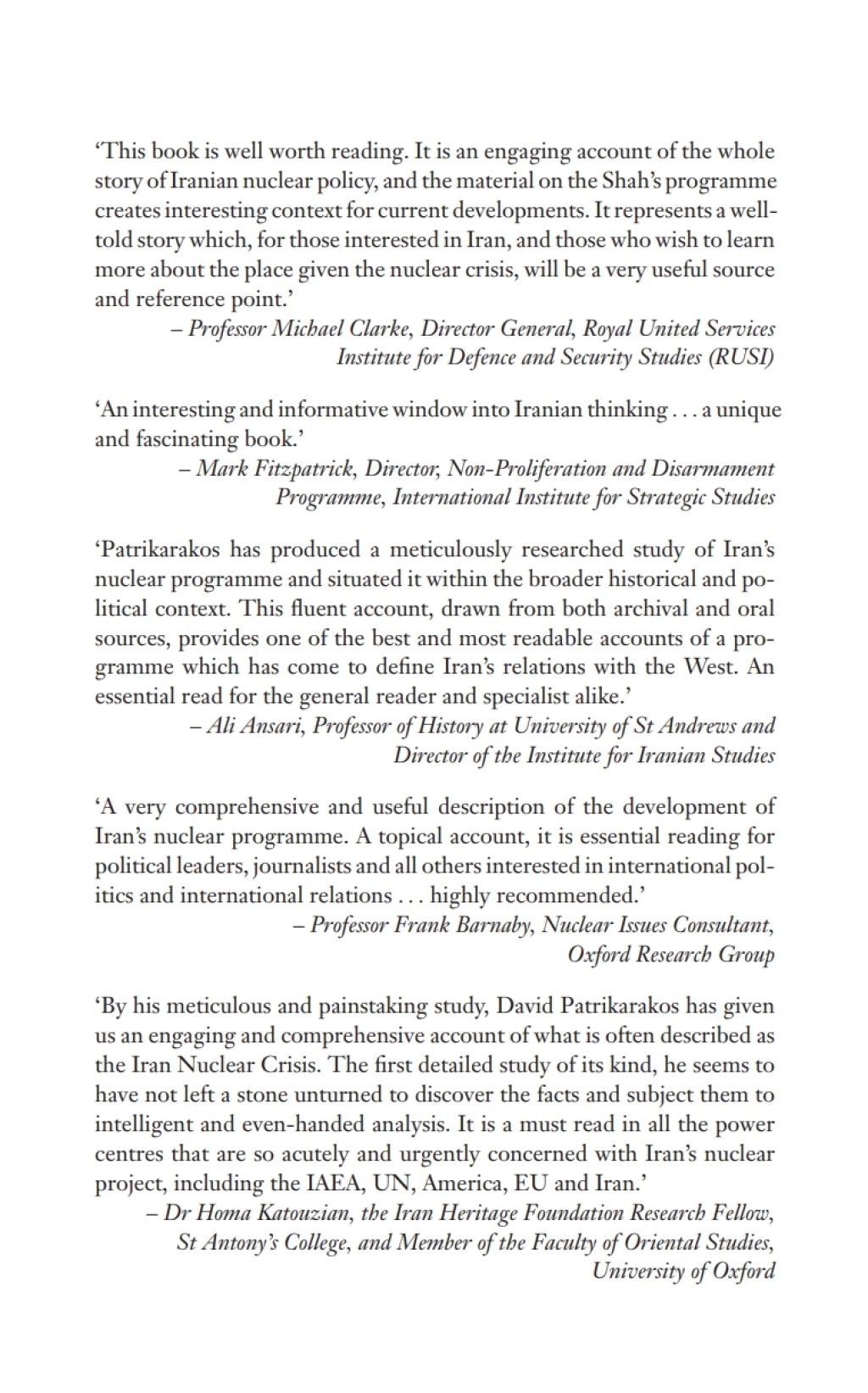 Nuclear Iran The Birth of an Atomic State 1st Edition â€“ PDF/EPUB Version Downloadable