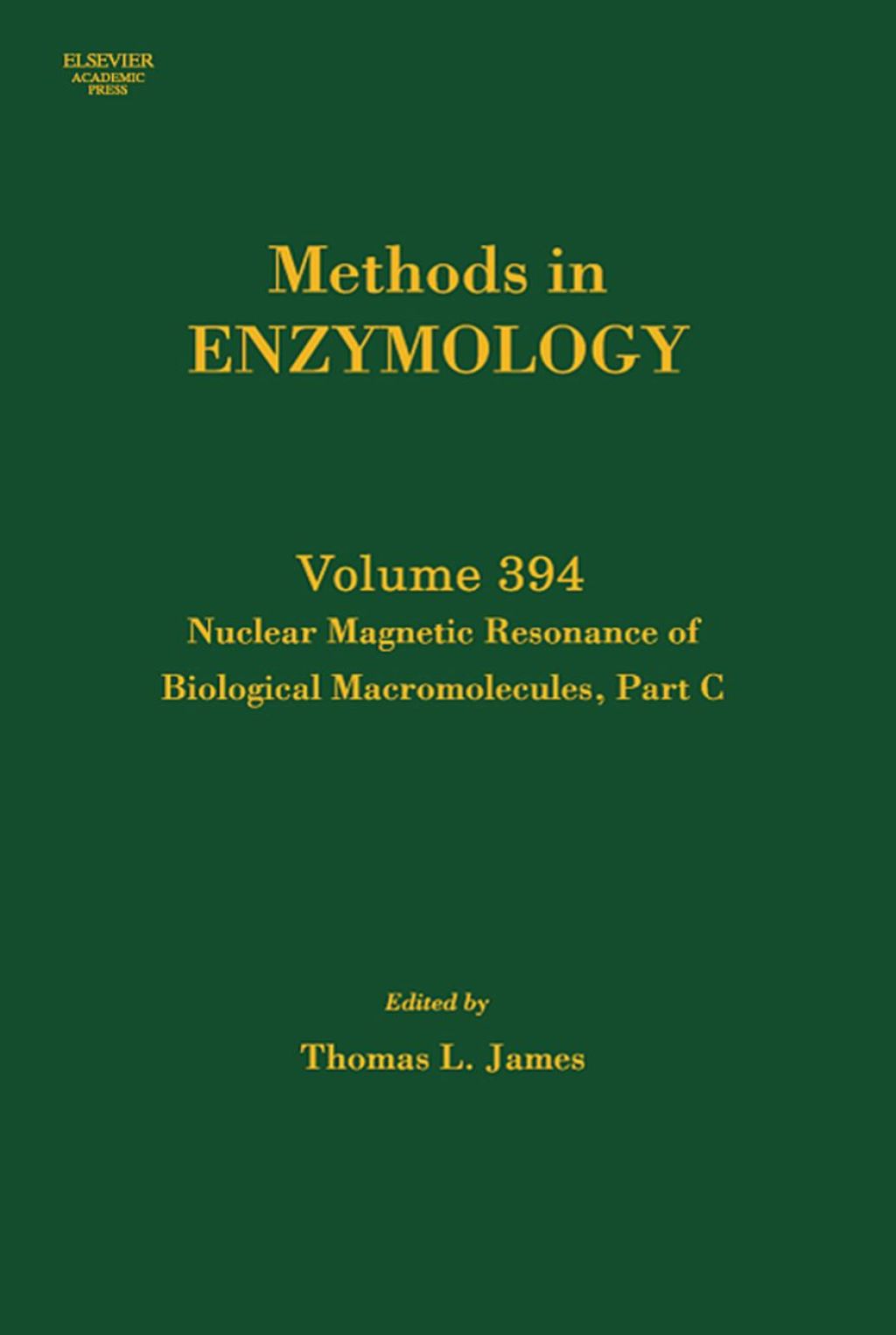 Nuclear Magnetic Resonance of Biological Macromolecules, Part C: Methods in Enzymology  â€“ PDF/EPUB Version Downloadable
