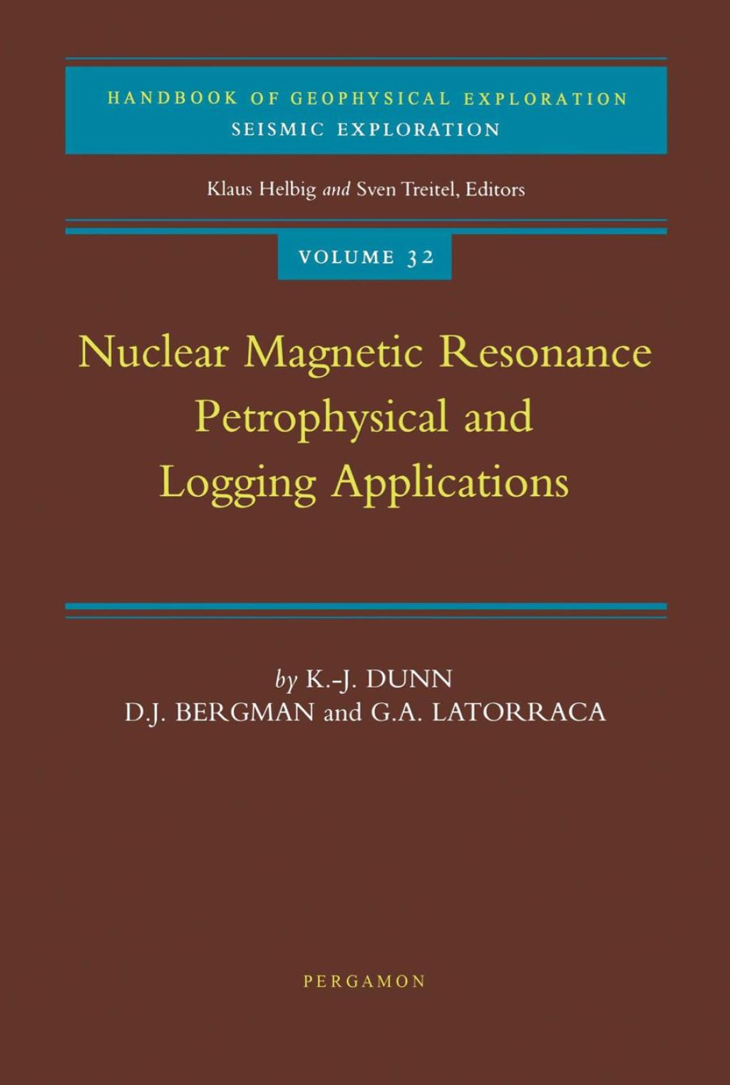 Nuclear Magnetic Resonance: Petrophysical and Logging Applications  â€“ PDF/EPUB Version Downloadable