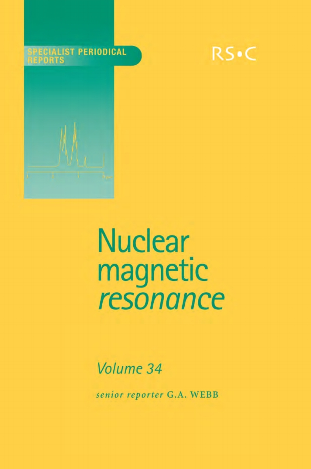 Nuclear Magnetic Resonance Volume 34 1st Edition â€“ PDF/EPUB Version Downloadable