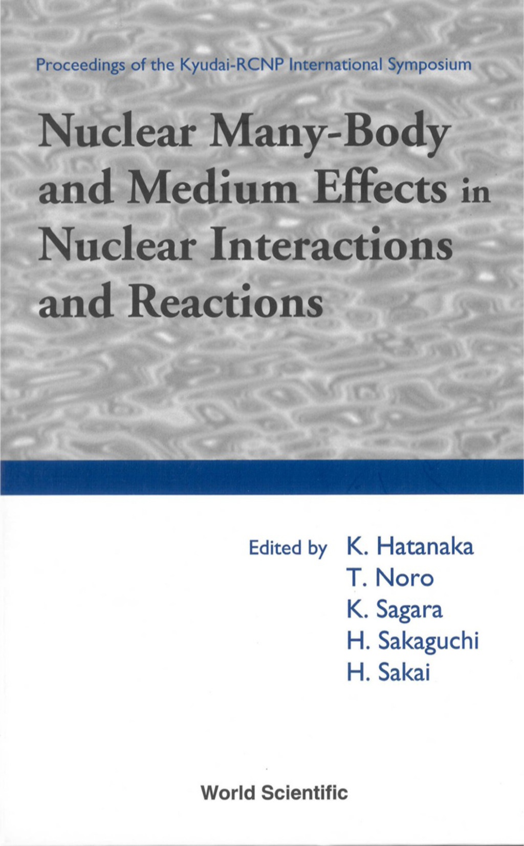NUCLEAR MANY-BODY & MEDIUM EFFECTS IN...  â€“ PDF/EPUB Version Downloadable