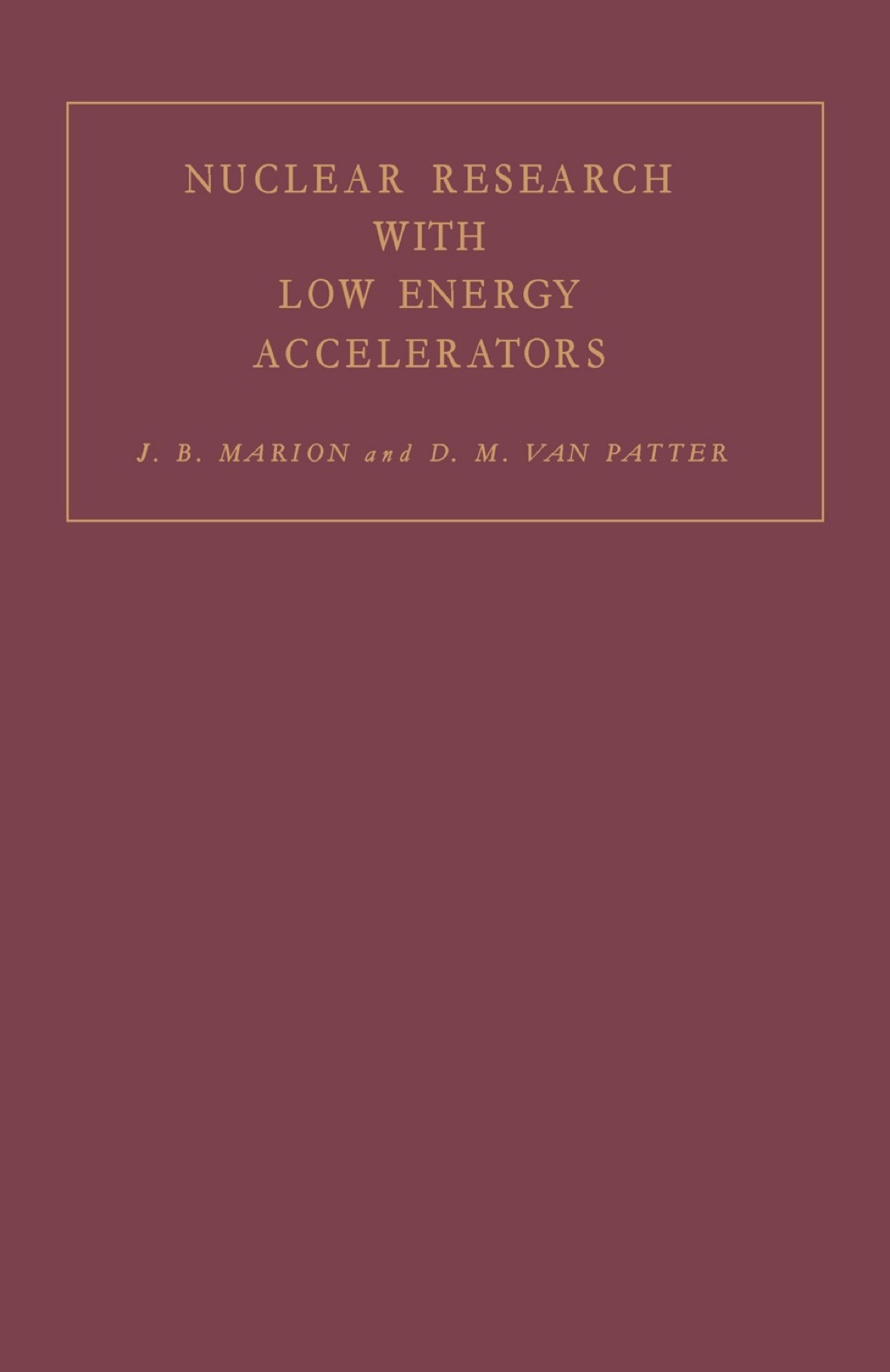 Nuclear Research With Low Energy Accelerators  â€“ PDF/EPUB Version Downloadable