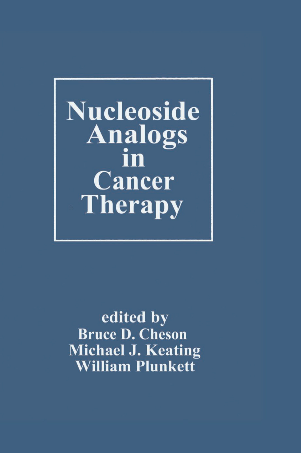 Nucleoside Analogs in Cancer Therapy 1st Edition â€“ PDF/EPUB Version Downloadable