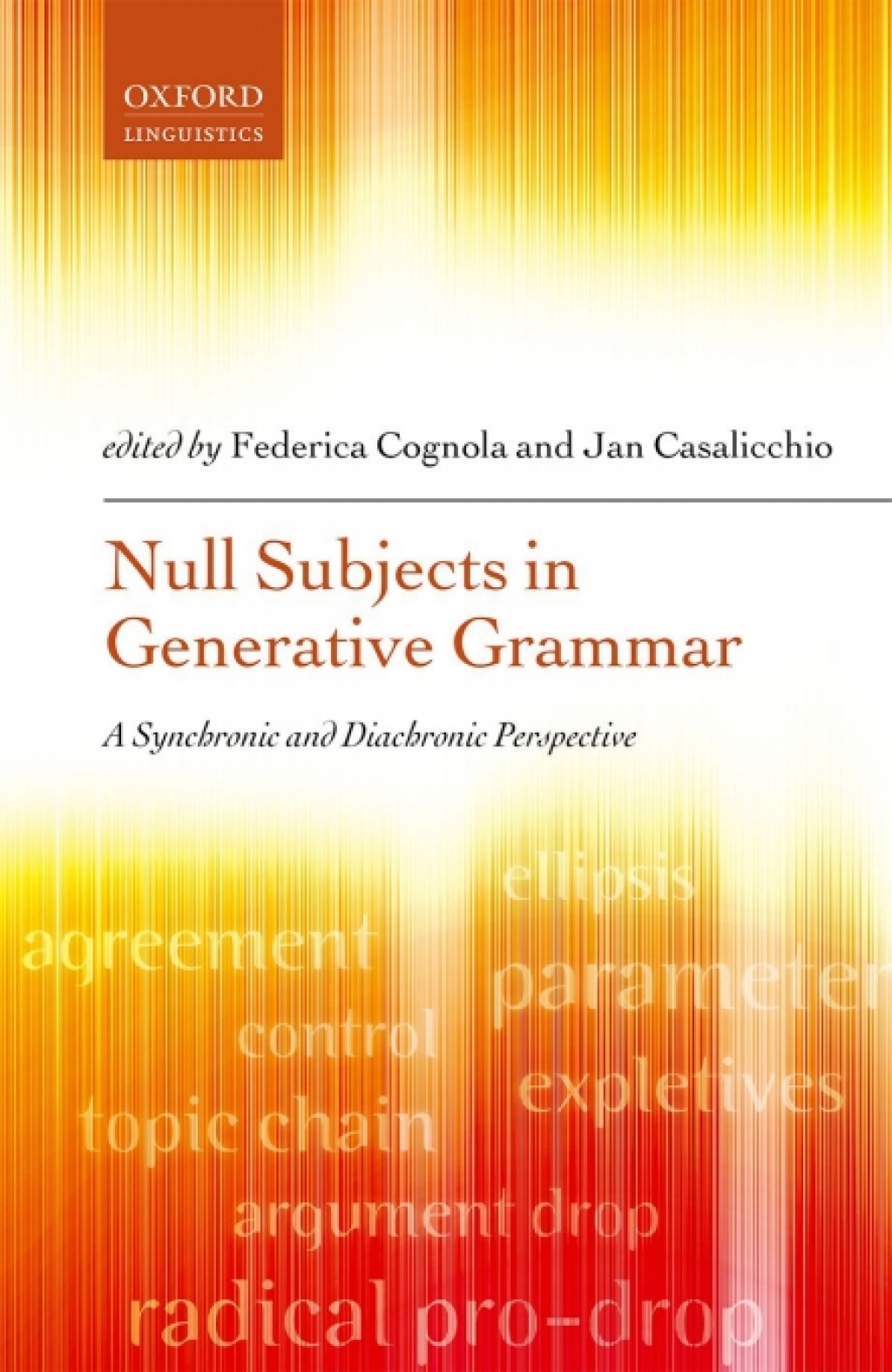 Null Subjects in Generative Grammar A Synchronic and Diachronic Perspective 1st Edition â€“ PDF/EPUB Version Downloadable