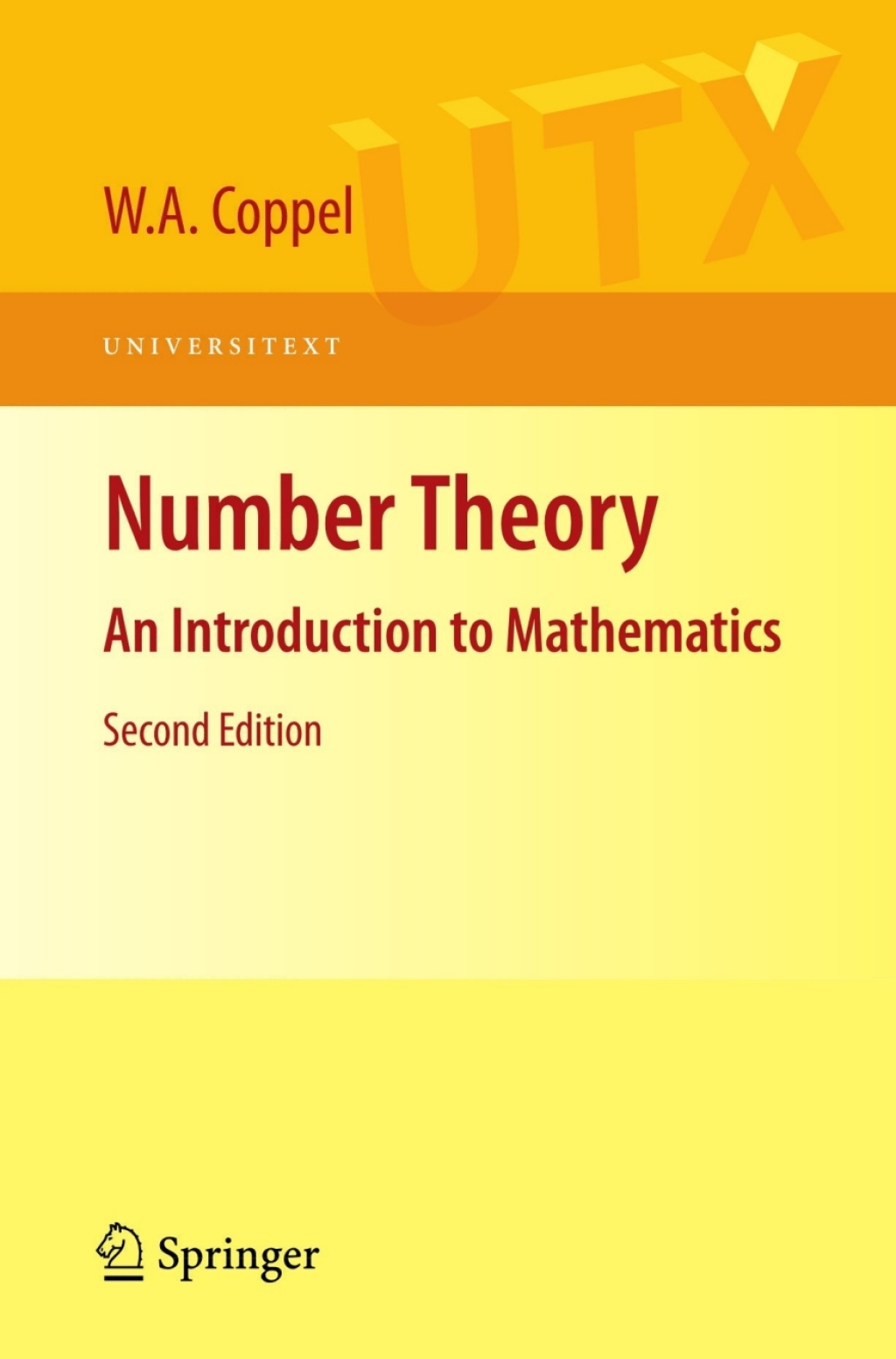 Number Theory An Introduction to Mathematics 2nd Edition â€“ PDF/EPUB Version Downloadable