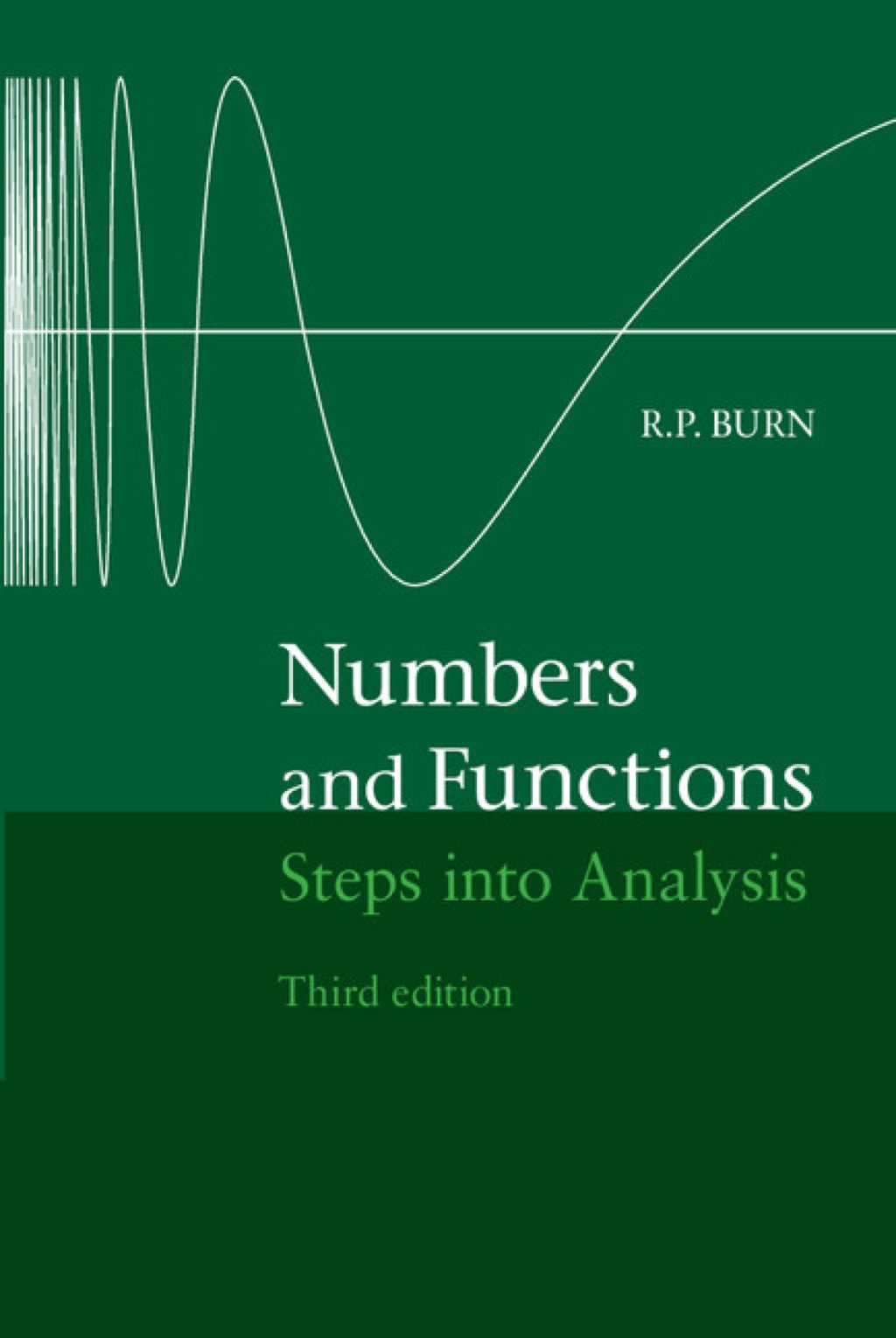Numbers and Functions Steps into Analysis 3rd Edition â€“ PDF/EPUB Version Downloadable