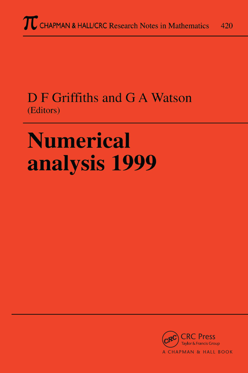 Numerical Analysis 1999 1st Edition â€“ PDF/EPUB Version Downloadable