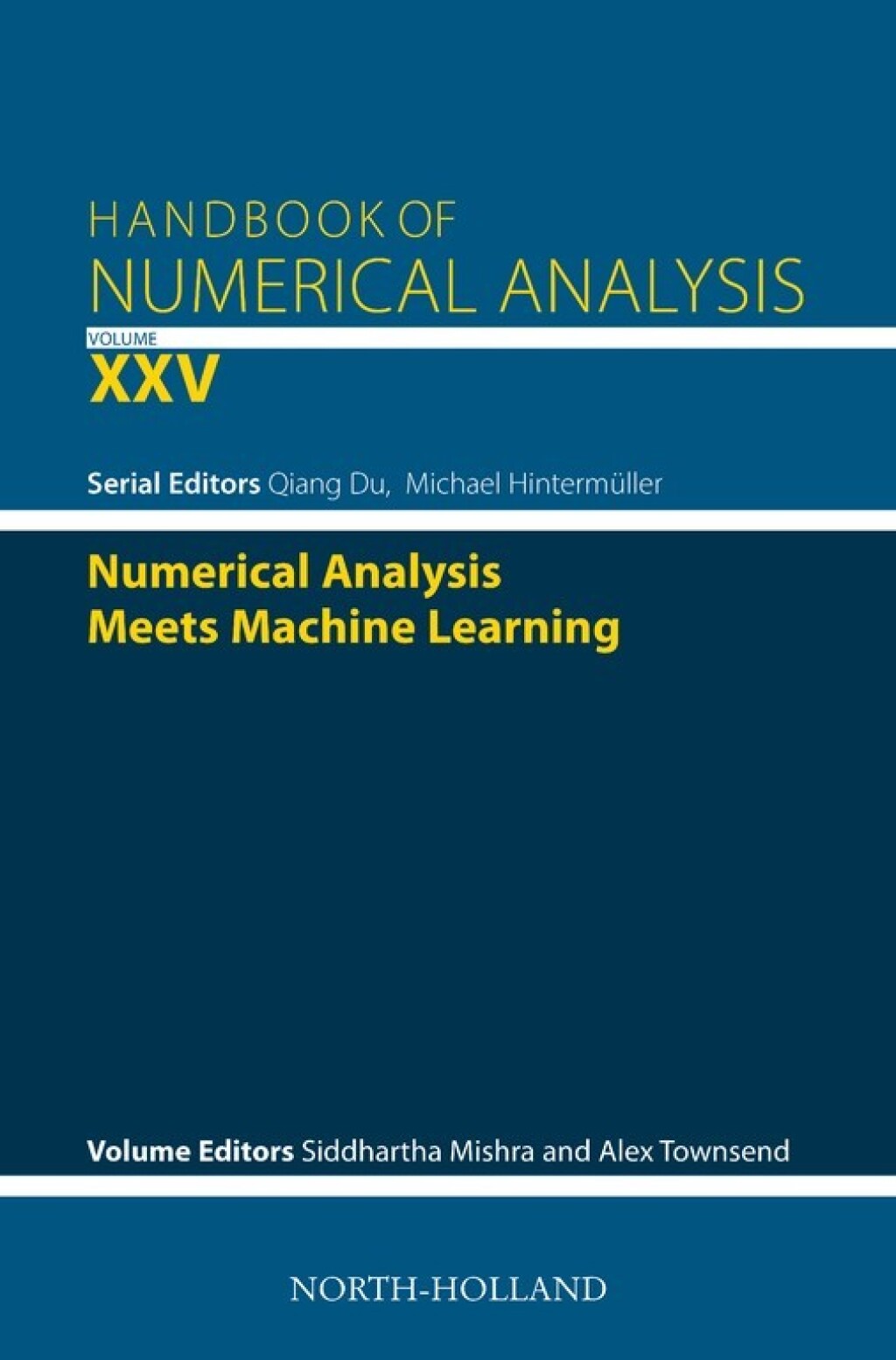 Numerical Analysis meets Machine Learning 1st Edition â€“ PDF/EPUB Version Downloadable