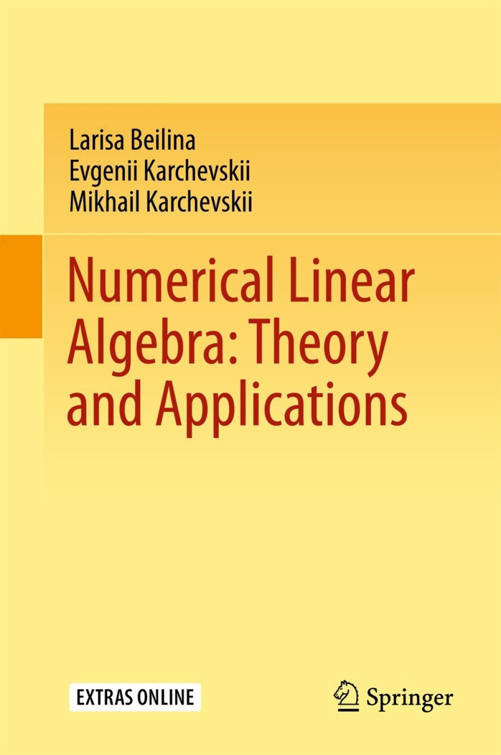 Numerical Linear Algebra: Theory and Applications  â€“ PDF/EPUB Version Downloadable