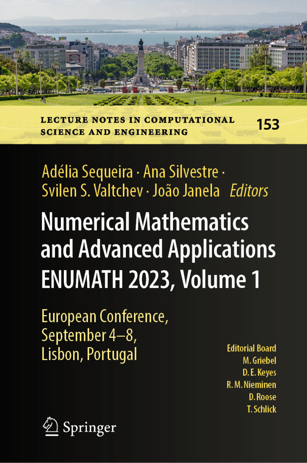 Numerical Mathematics and Advanced Applications ENUMATH 2023, Volume 1 European Conference, September 4-8, Lisbon, Portugal  â€“ PDF/EPUB Version Downloadable