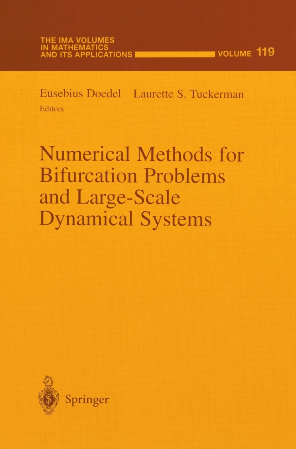 Numerical Methods for Bifurcation Problems and Large-Scale Dynamical Systems  â€“ PDF/EPUB Version Downloadable