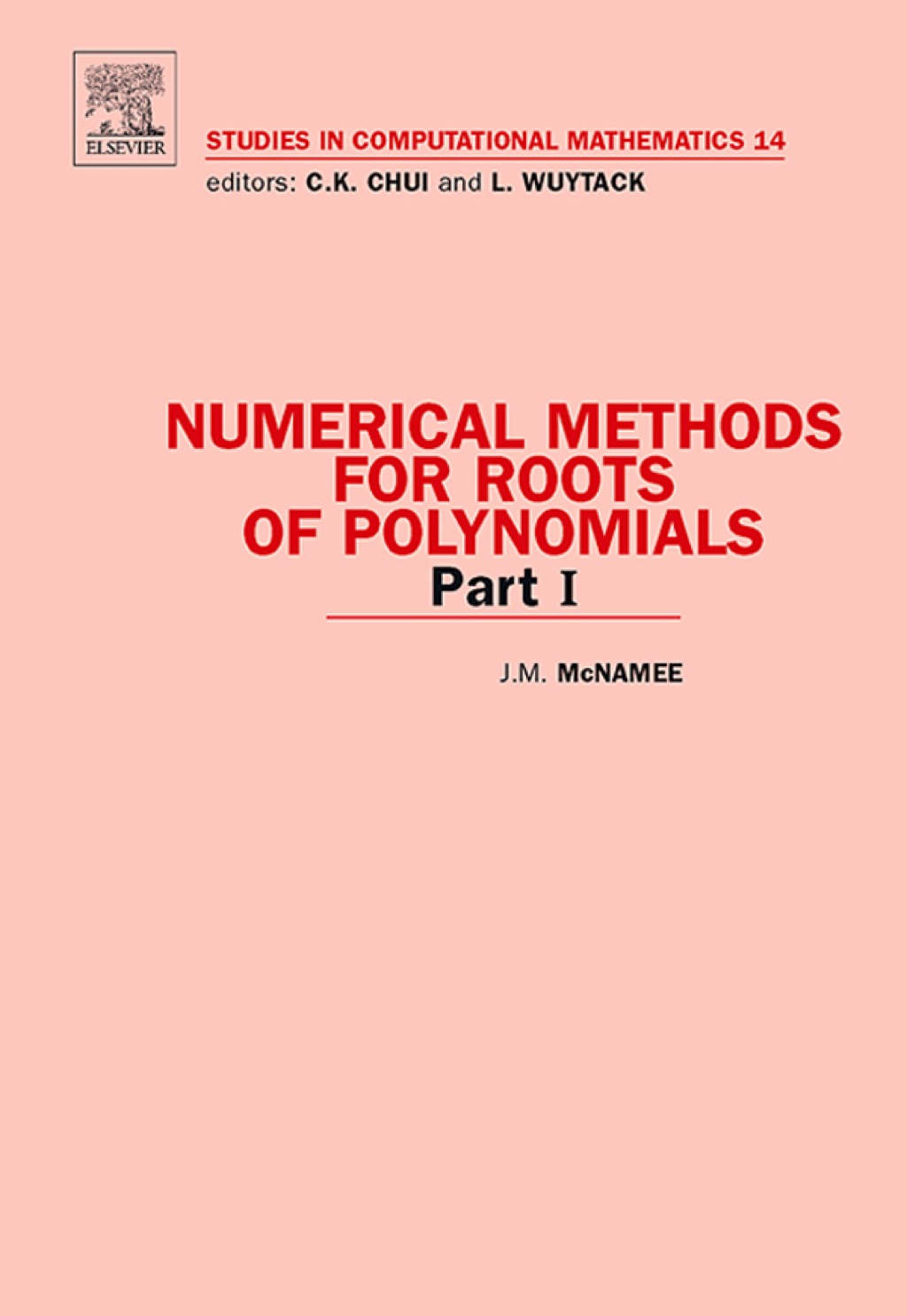 Numerical Methods for Roots of Polynomials - Part I  â€“ PDF/EPUB Version Downloadable