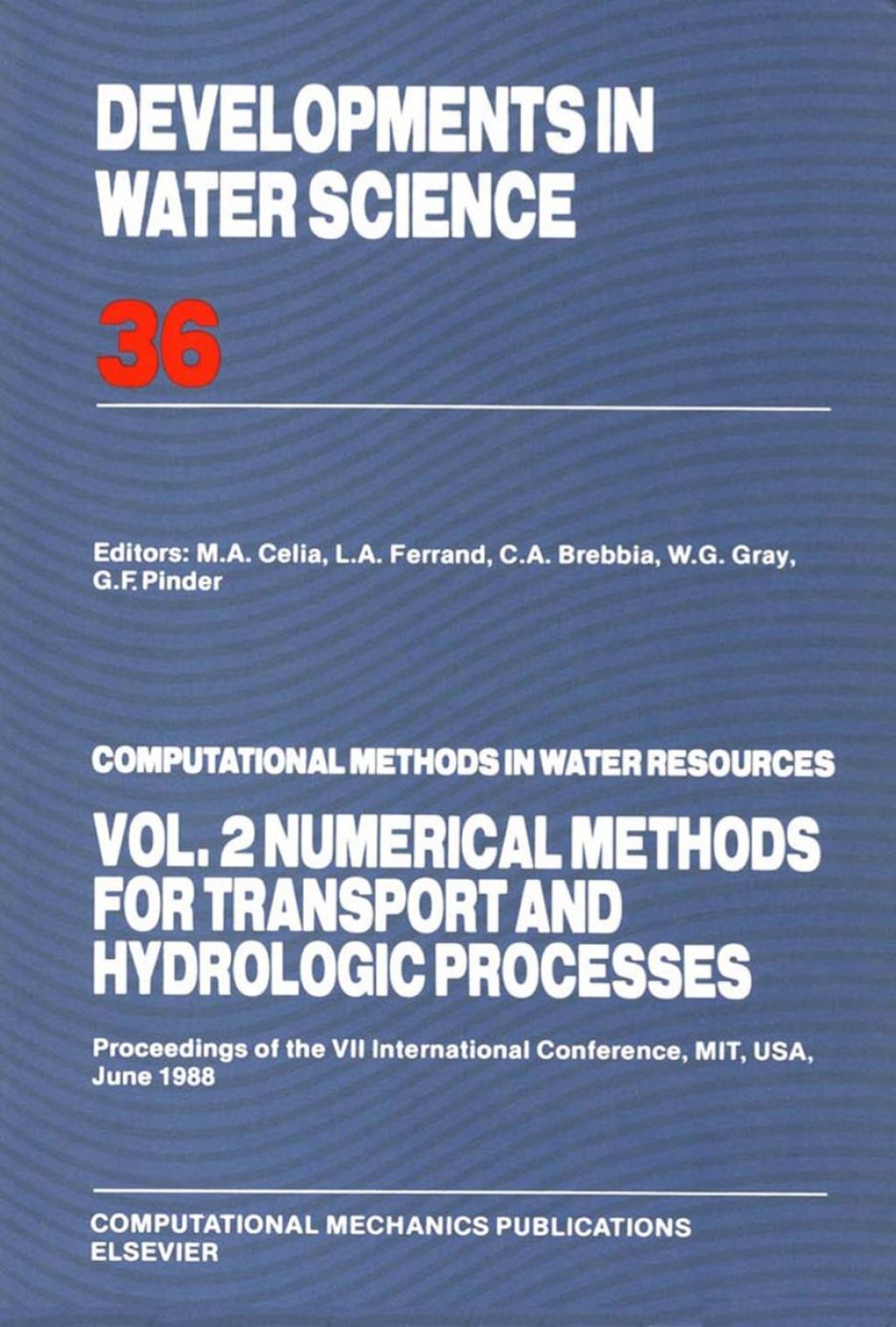 Numerical Methods for Transport and Hydraulic Processes  â€“ PDF/EPUB Version Downloadable