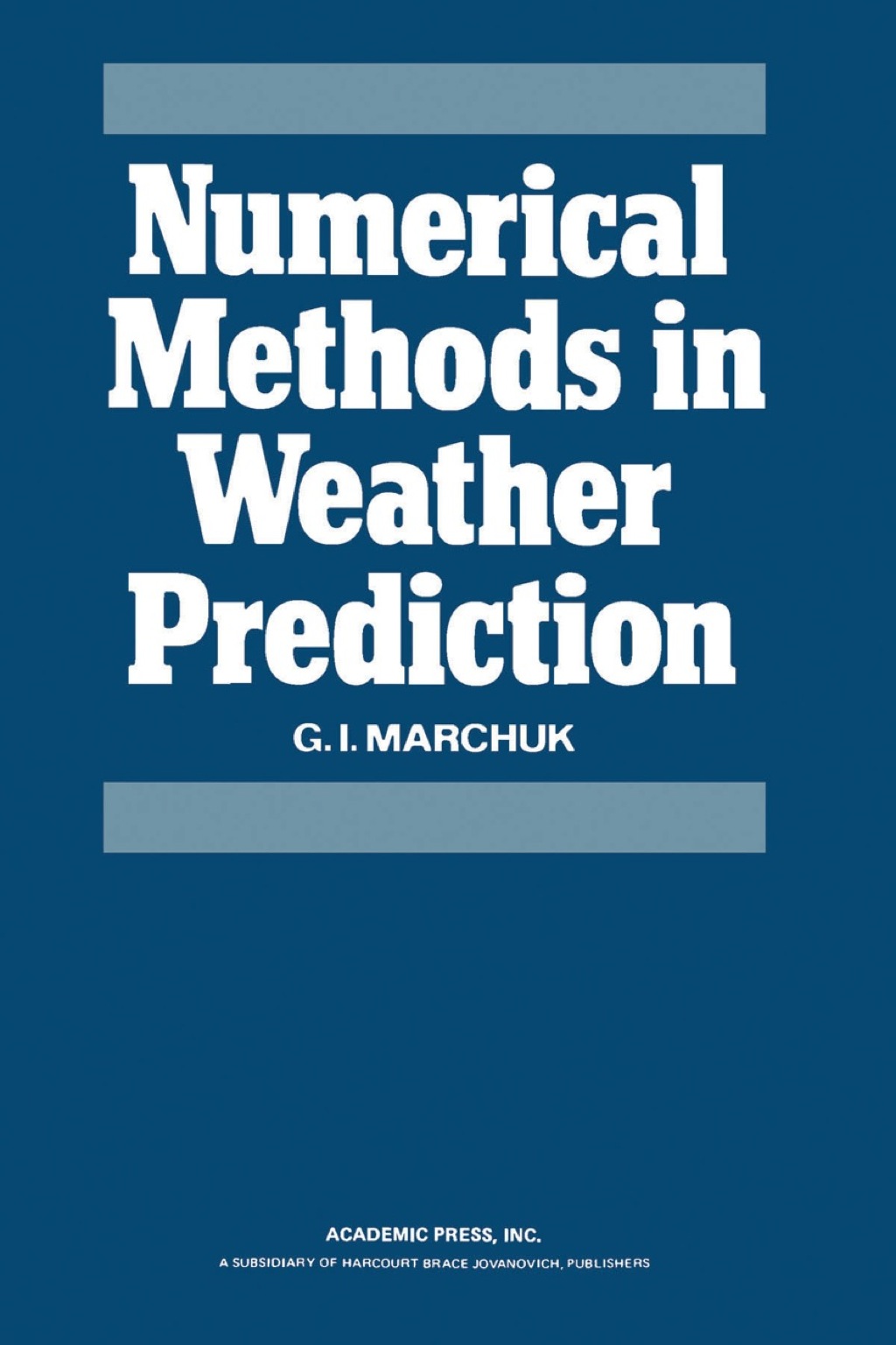 Numerical Methods in Weather Prediction  â€“ PDF/EPUB Version Downloadable