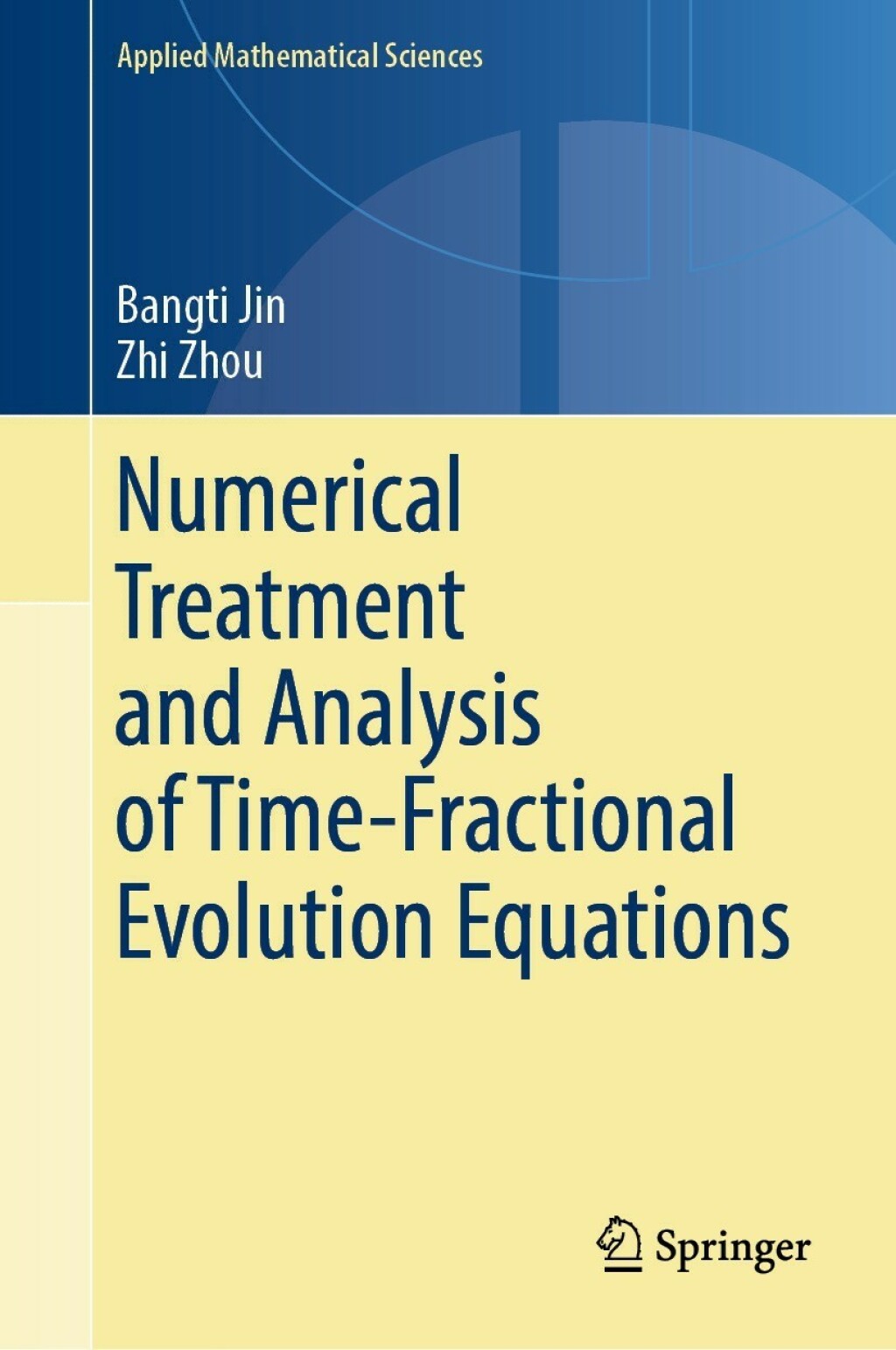 Numerical Treatment and Analysis of Time-Fractional Evolution Equations  â€“ PDF/EPUB Version Downloadable