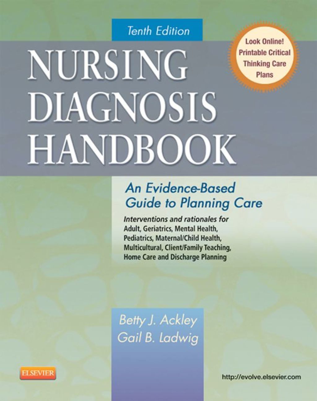 Nursing Diagnosis Handbook: An Evidence-Based Guide to Planning Care 10th Edition â€“ PDF/EPUB Version Downloadable