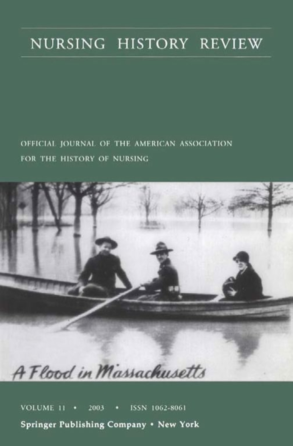 Nursing History Review, Volume 11, 2003 Official Publication of the American Association for the History of Nursing 1st Edition â€“ PDF/EPUB Version Downloadable