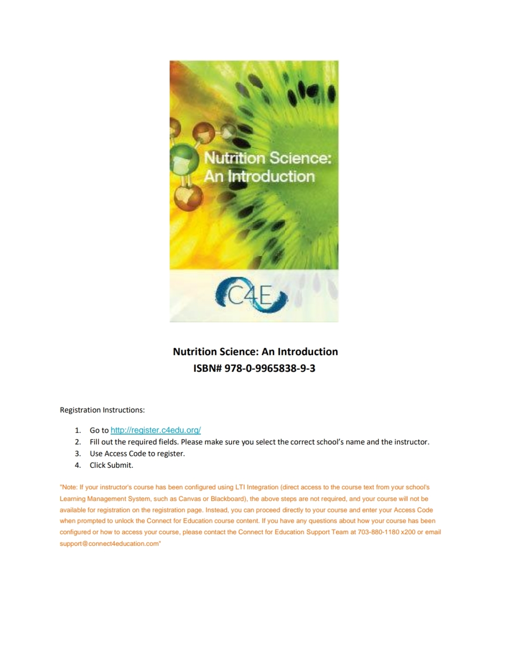 Nutrition Science: An introduction  â€“ PDF/EPUB Version Downloadable