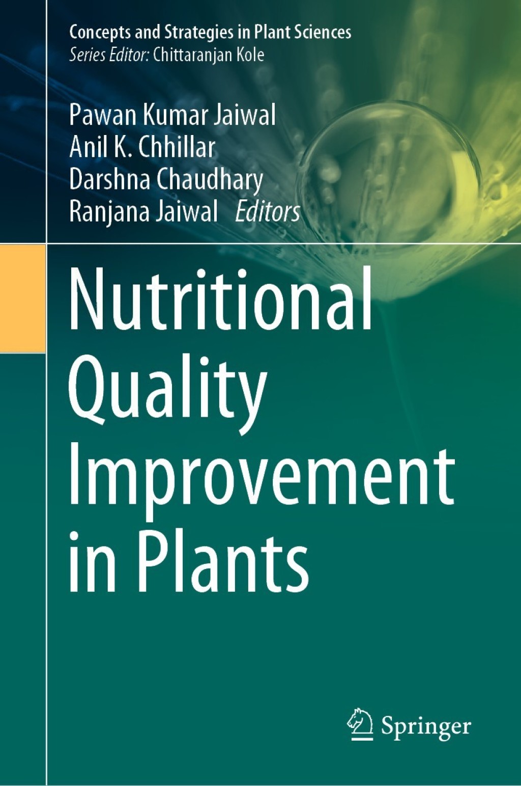 Nutritional Quality Improvement in Plants  â€“ PDF/EPUB Version Downloadable