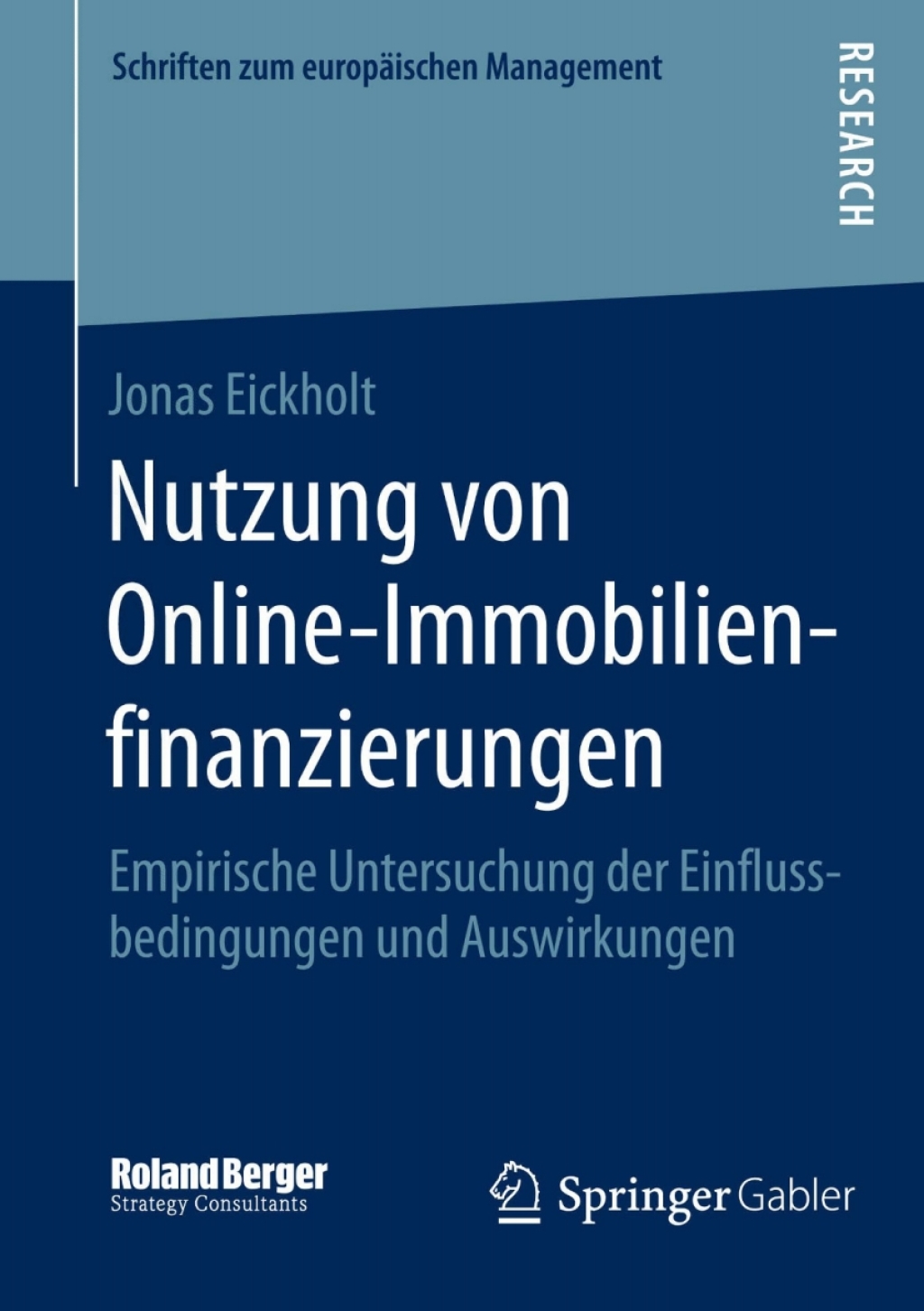 Nutzung von Online-Immobilienfinanzierungen Empirische Untersuchung der Einflussbedingungen und Auswirkungen  â€“ PDF/EPUB Version Downloadable