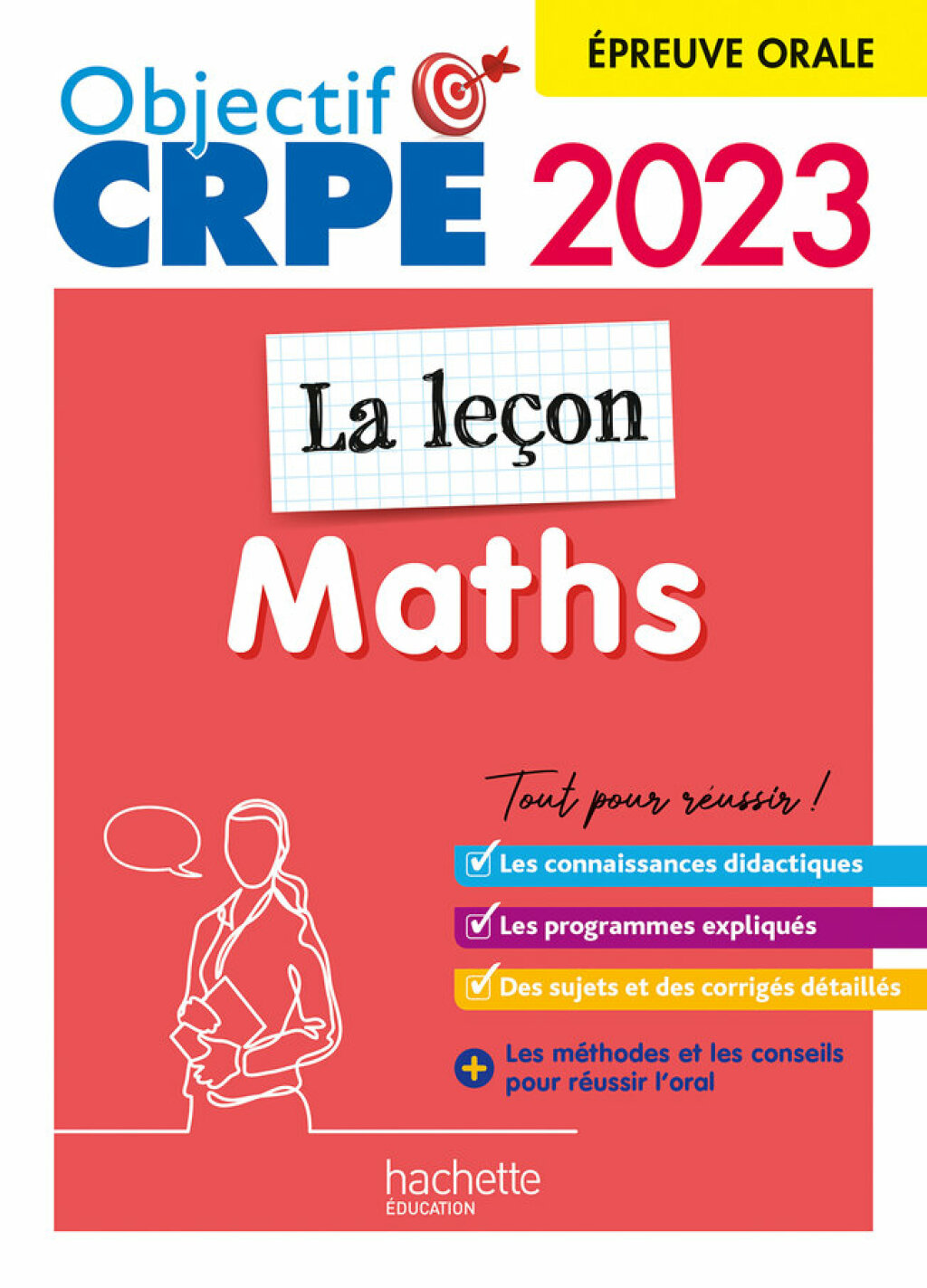 Objectif CRPE 2023 - Maths - La leÃ§on - Ã©preuve orale d'admission - (PDF/EPUB Version)