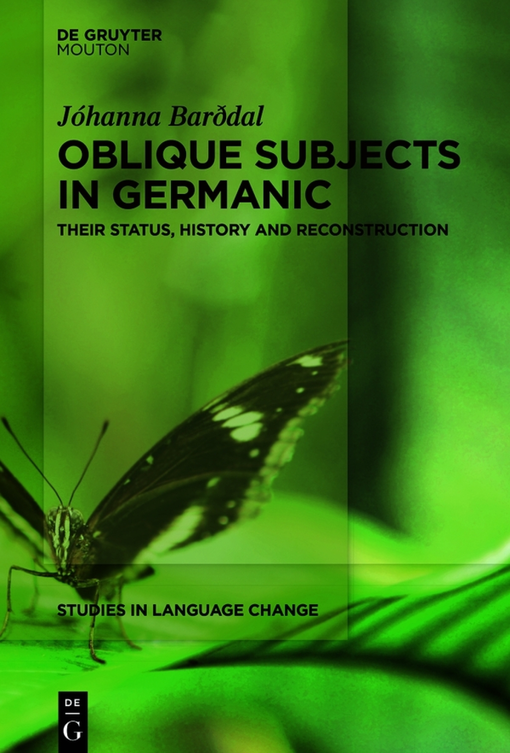 Oblique Subjects in Germanic Their Status, History and Reconstruction 1st Edition â€“ PDF/EPUB Version Downloadable