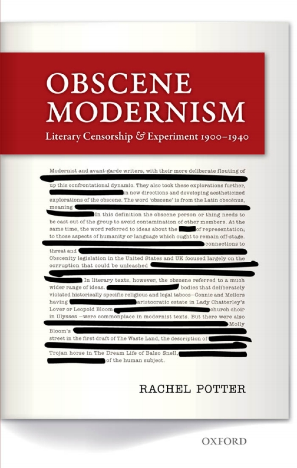 Obscene Modernism Literary Censorship and Experiment 1900-1940  â€“ PDF/EPUB Version Downloadable