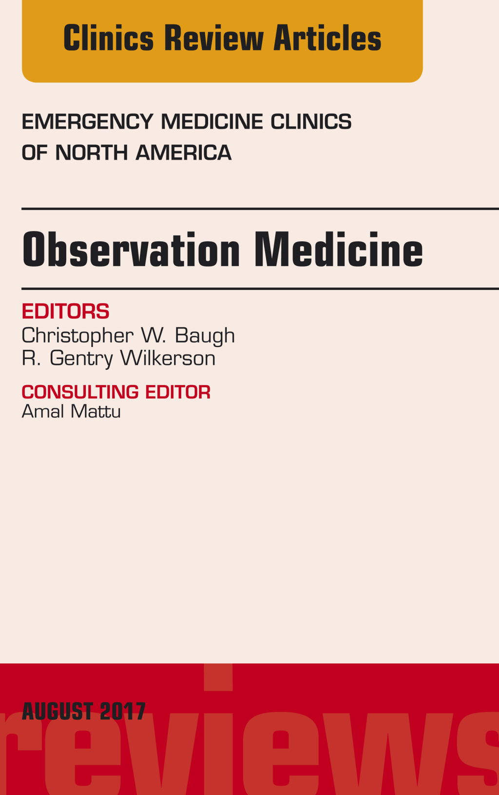 Observation Medicine, An Issue of Emergency Medicine Clinics of North America  â€“ PDF/EPUB Version Downloadable