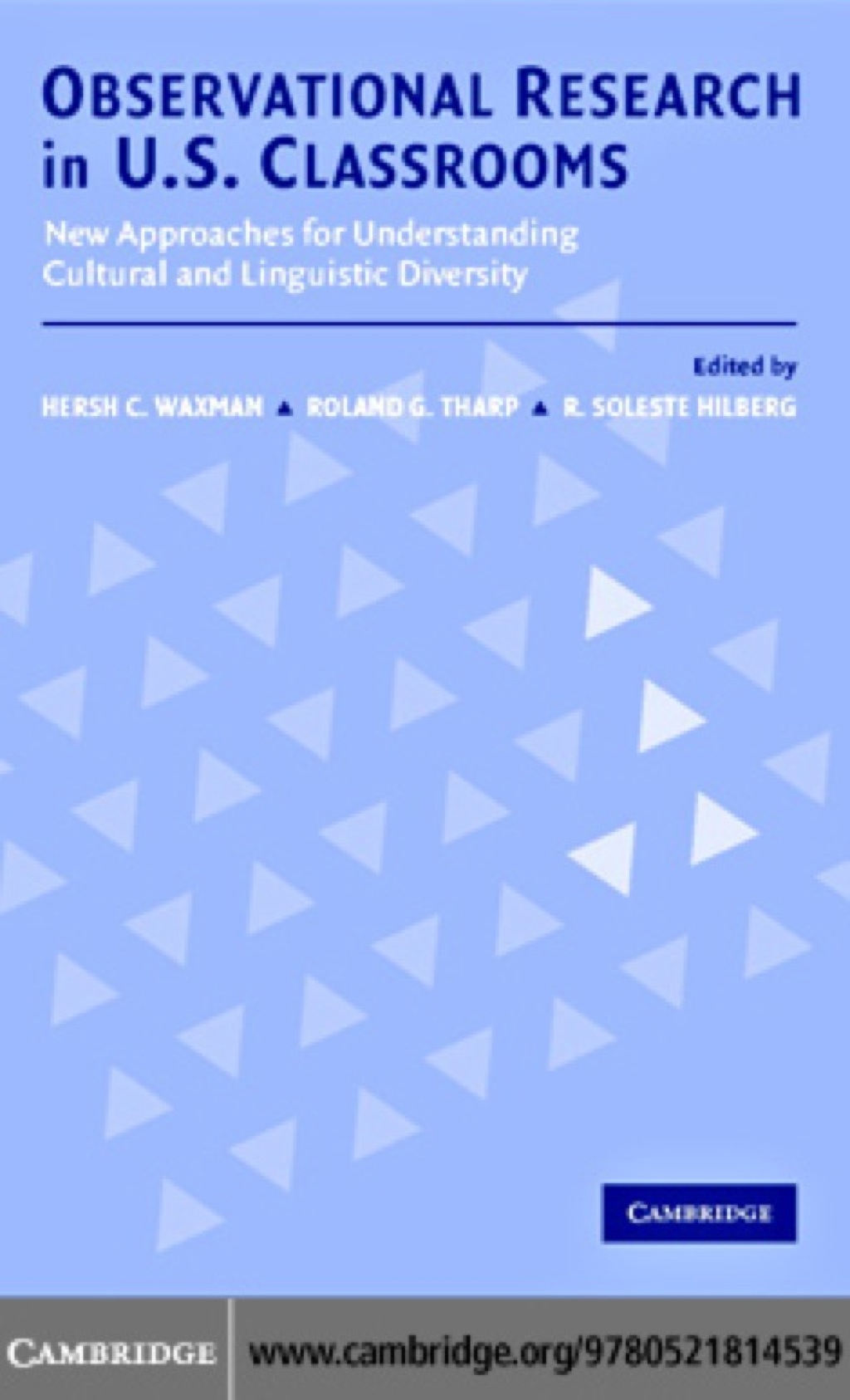 Observational Research in U.S. Classrooms New Approaches for Understanding Cultural and Linguistic Diversity 1st Edition â€“ PDF/EPUB Version Downloadable