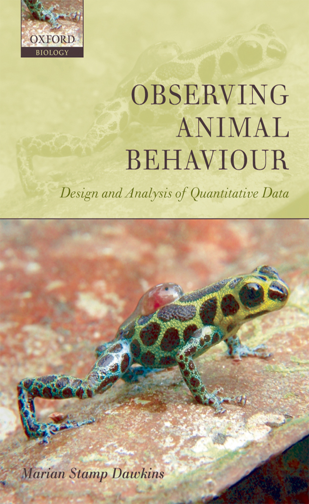 Observing Animal Behaviour Design and analysis of quantitative data  â€“ PDF/EPUB Version Downloadable