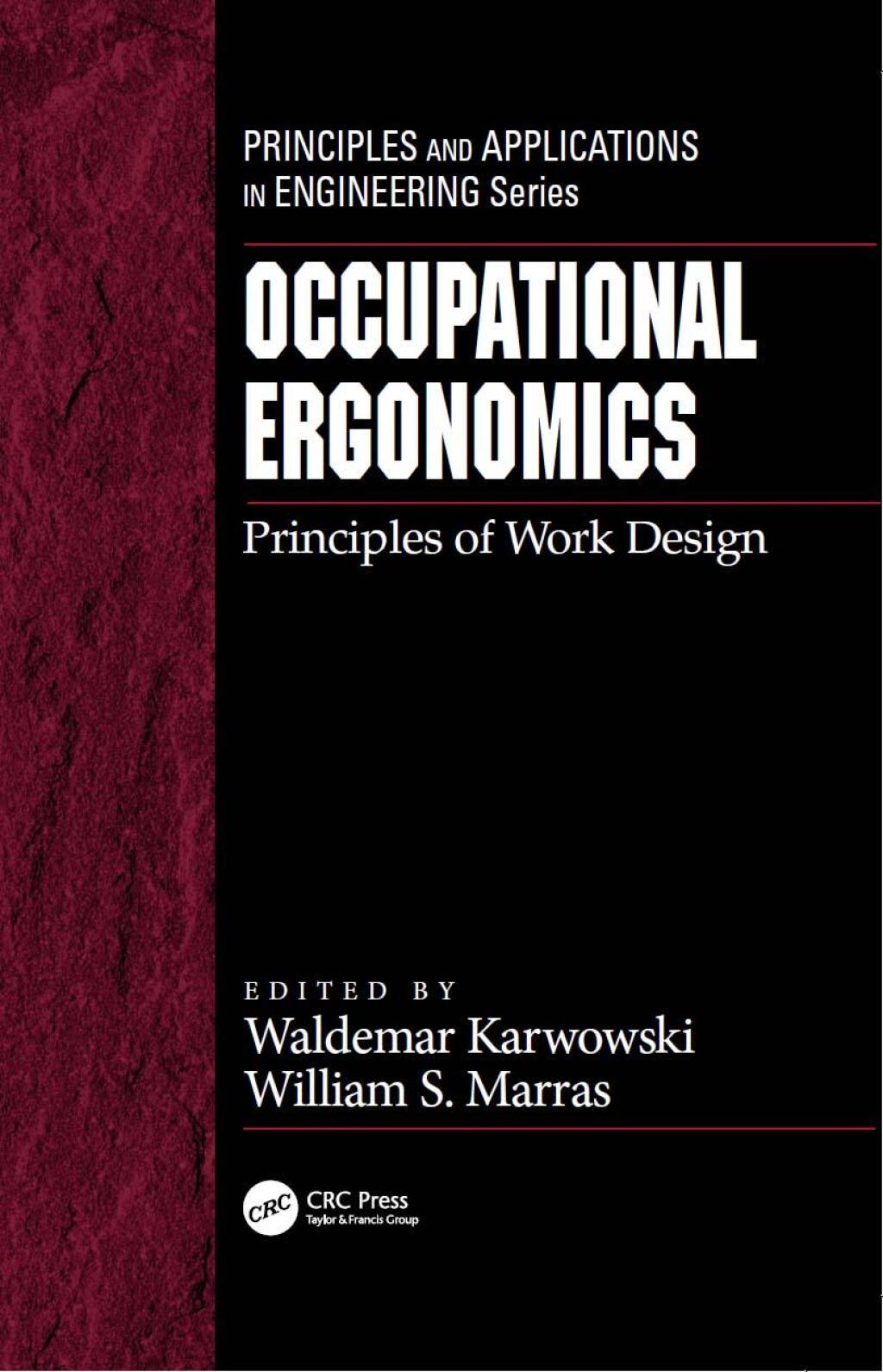Occupational Ergonomics Principles of Work Design 1st Edition â€“ PDF/EPUB Version Downloadable