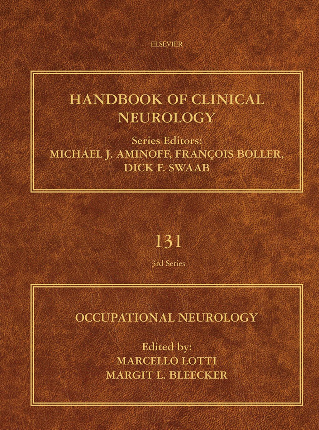 Occupational Neurology: Handbook of Clinical Neurology Series  â€“ PDF/EPUB Version Downloadable