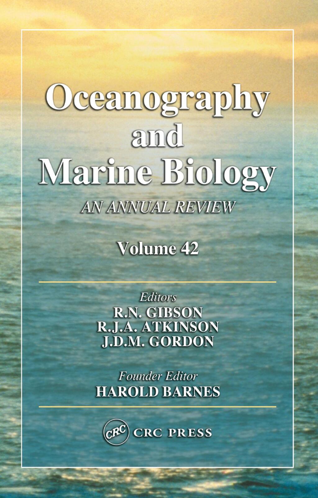 Oceanography and Marine Biology An annual review. Volume 42 1st Edition â€“ PDF/EPUB Version Downloadable