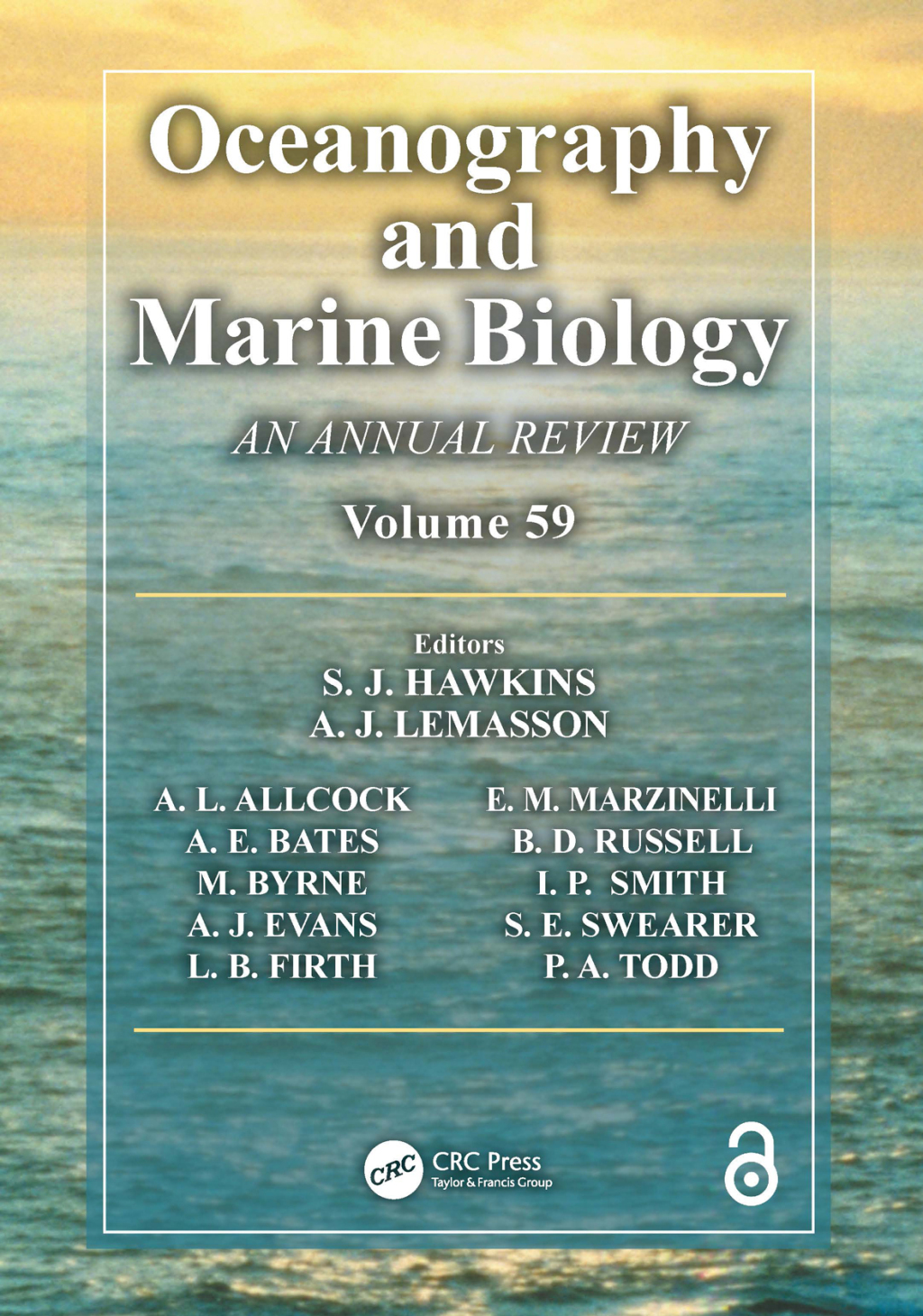 Oceanography and Marine Biology An annual review. Volume 59 1st Edition â€“ PDF/EPUB Version Downloadable