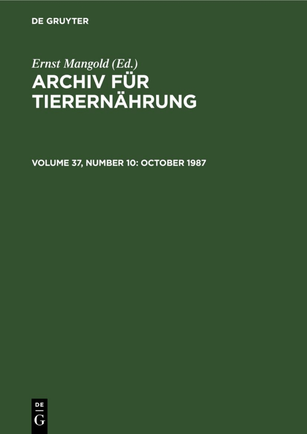 October 1987 1st Edition â€“ PDF/EPUB Version Downloadable