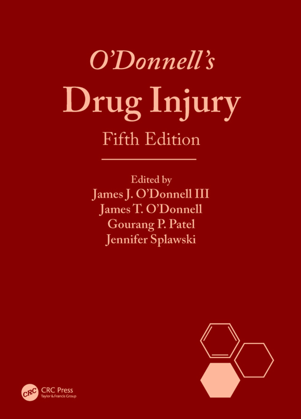 O'Donnell's Drug Injury 5th Edition â€“ PDF/EPUB Version Downloadable