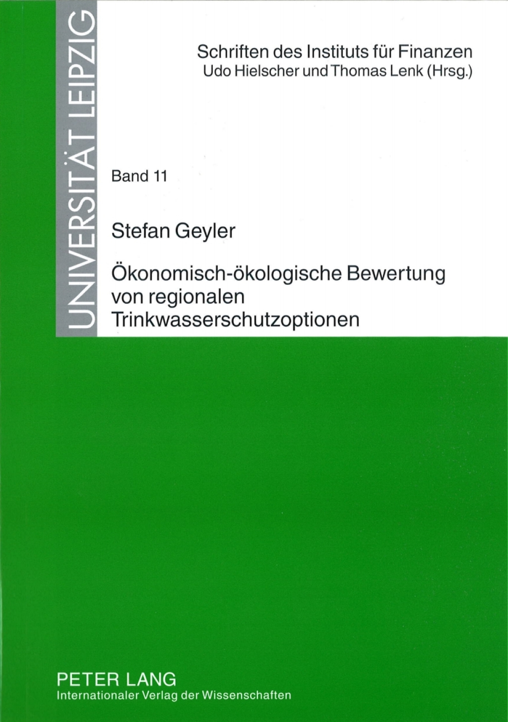 Oekonomisch-oekologische Bewertung von regionalen Trinkwasserschutzoptionen 1st Edition â€“ PDF/EPUB Version Downloadable