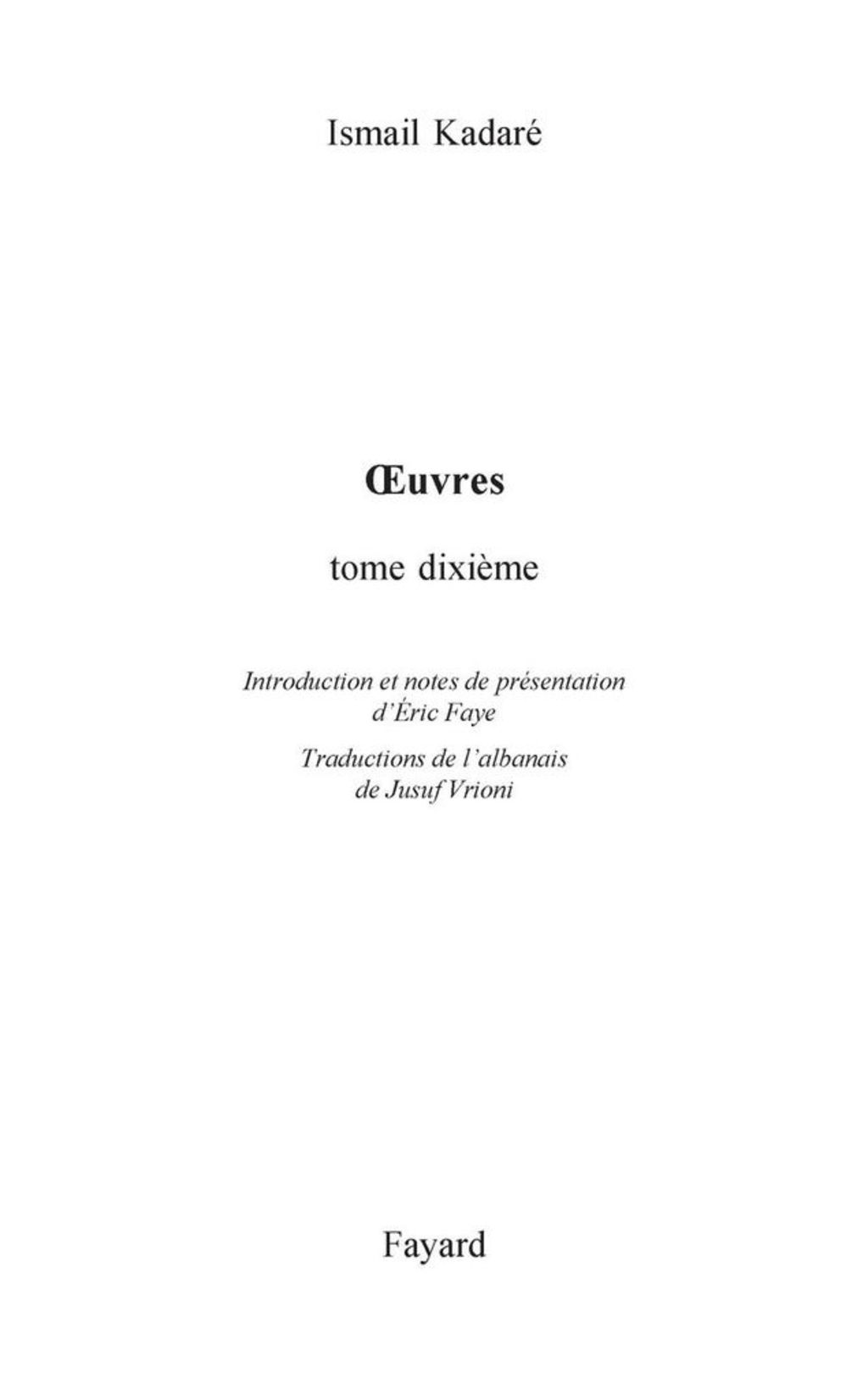 Oeuvres complÃ¨tes, tome 10  â€“ PDF/EPUB Version Downloadable