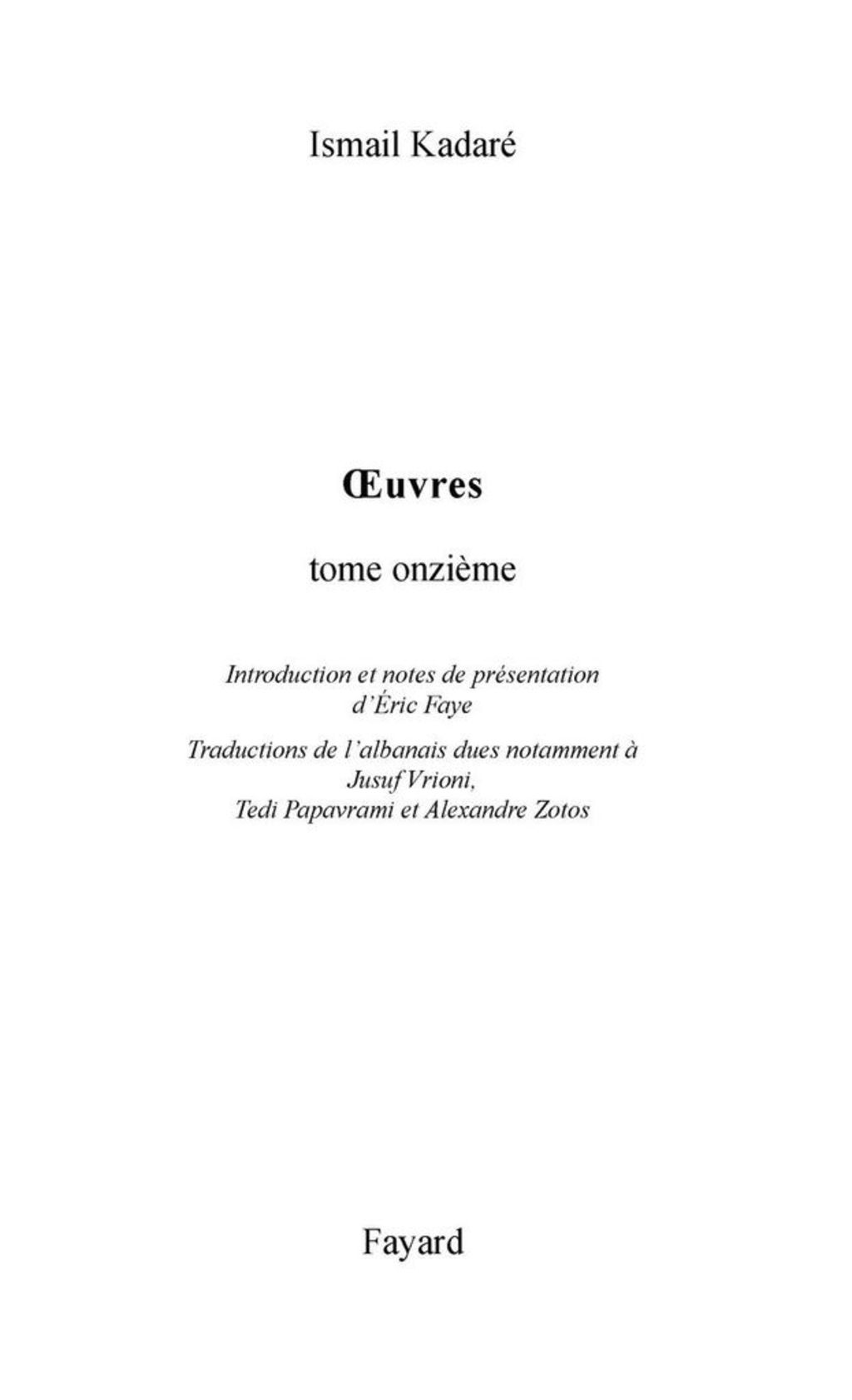 Oeuvres tome 11  â€“ PDF/EPUB Version Downloadable