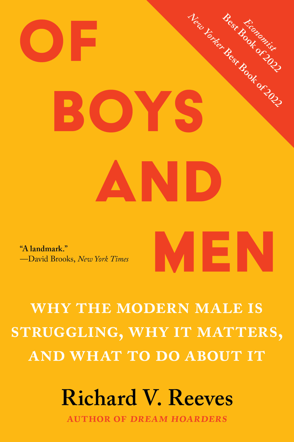 Of Boys and Men Why the Modern Male Is Struggling, Why It Matters, and What to Do about It - (PDF/EPUB Version)